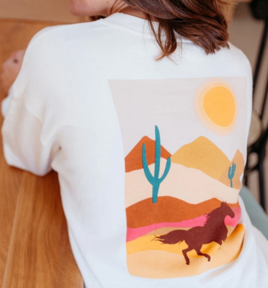 Sugarhill >  SW0190 Eadie Sweatshirt White
