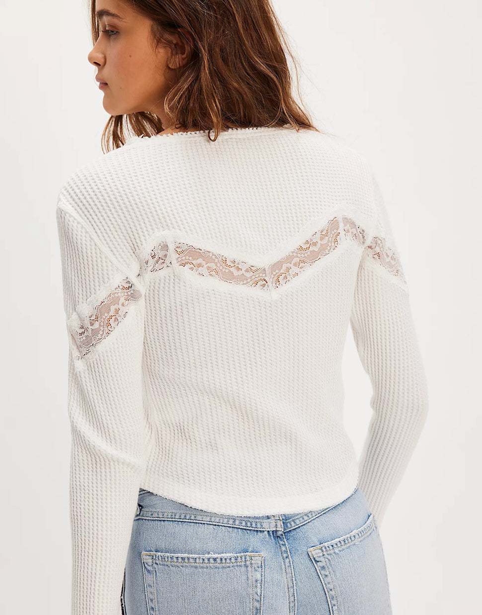 Free People \ Lets Party Cardigan Clean Ivory