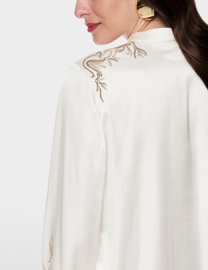 Marc Cain > AC 51.13 W25 Blouse Off White