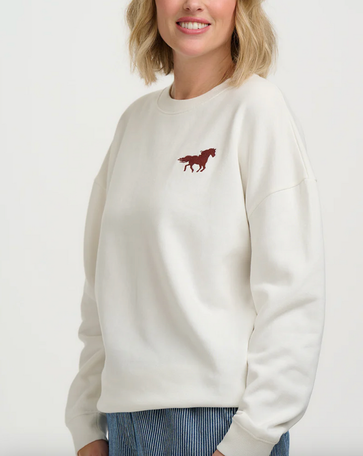 Sugarhill >  SW0190 Eadie Sweatshirt White