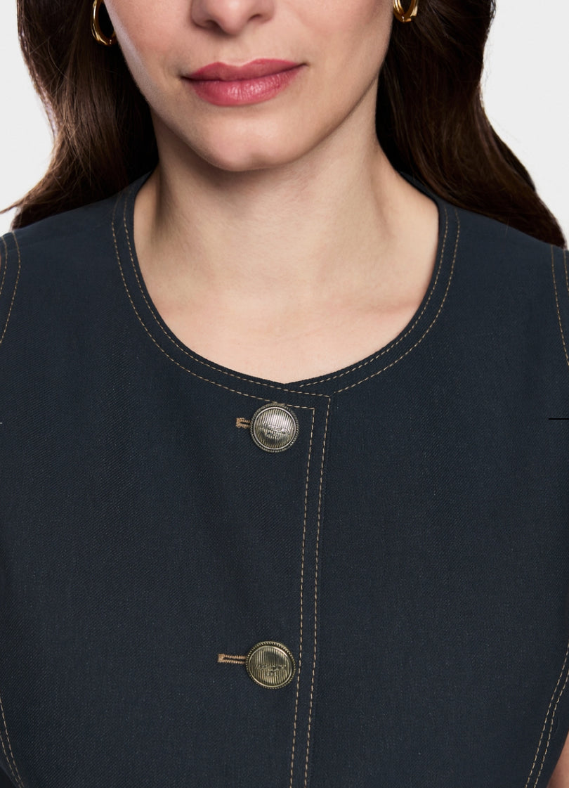 Marc Cain > AC 37.01 W05 Waistcoat Navy