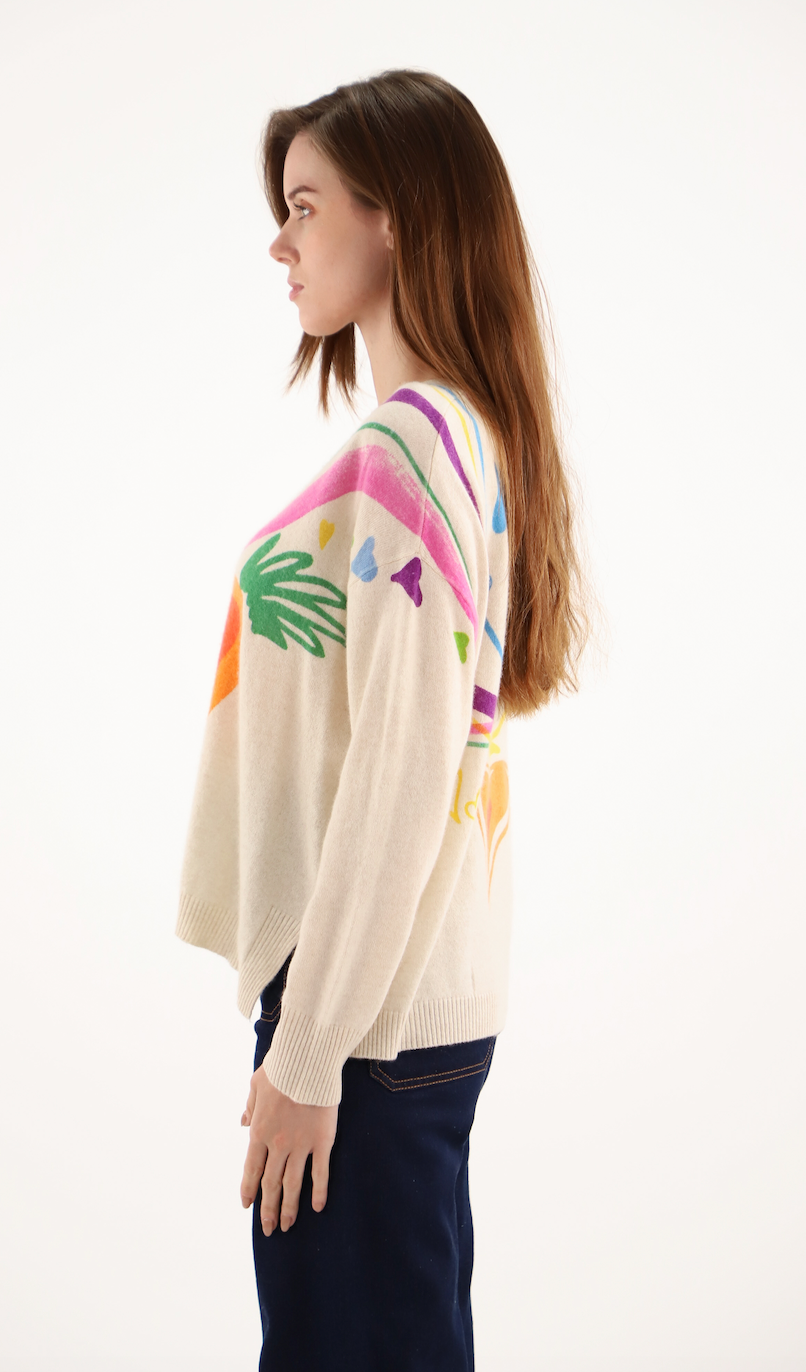 Estheme Cashmere >  CKE6200C Heart Print