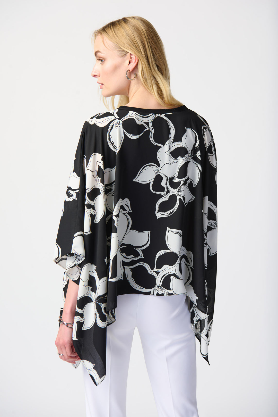 Joseph Ribkoff : Top 241170 Black/Vanilla