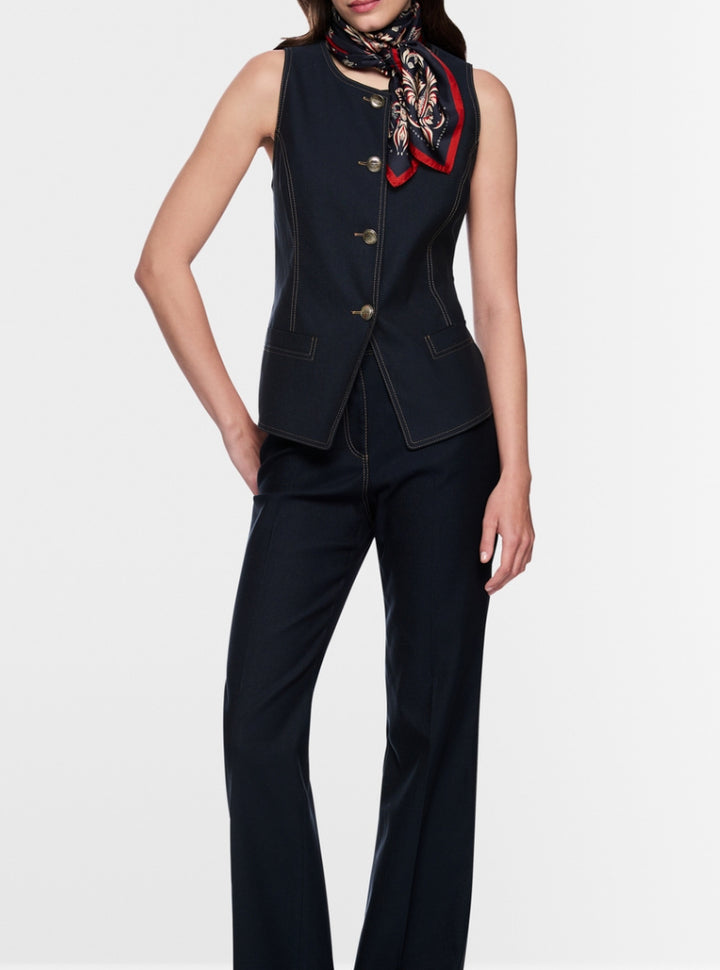 Marc Cain > AC 37.01 W05 Waistcoat Navy