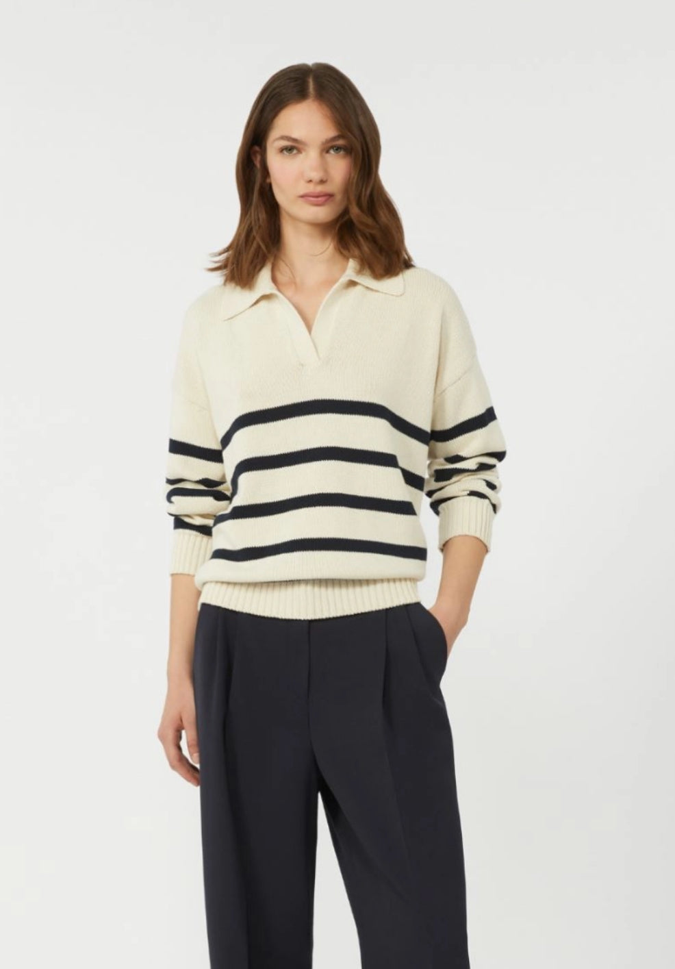 Weekend Max Mara > Panfilo Sweater Navy Stripe