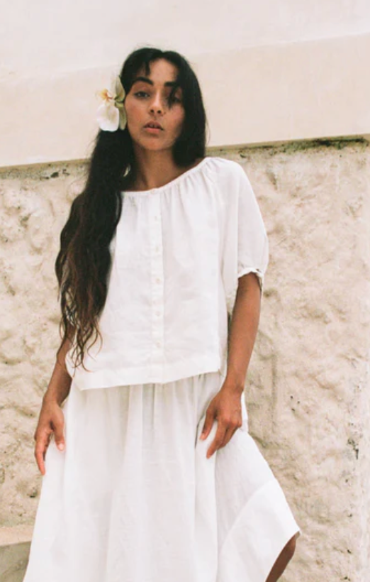 Lilly Pilly > Pia Top Ivory
