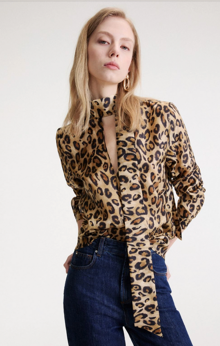 Marella | Nastro Shirt Beige Spotted