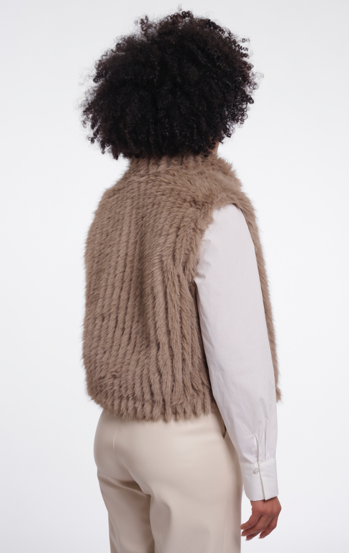 Rino &amp; Pelle | Dava waistcoat Mocha Latte