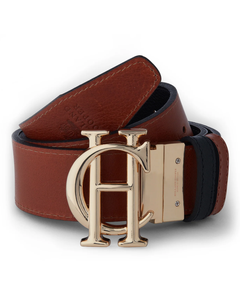 Holland Cooper | HC Classic Belt Reversible Black Tan
