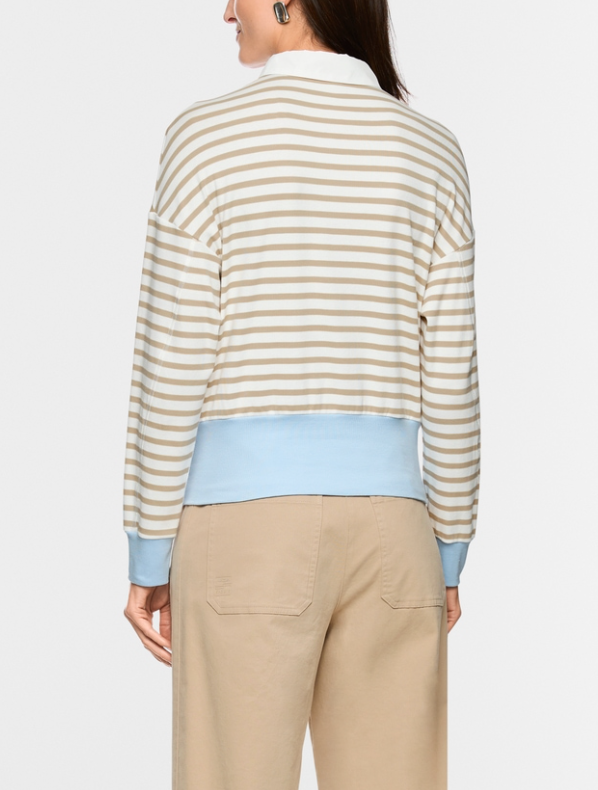 Marc Cain > AS 53.11 J90 Polo Shirt light Stone