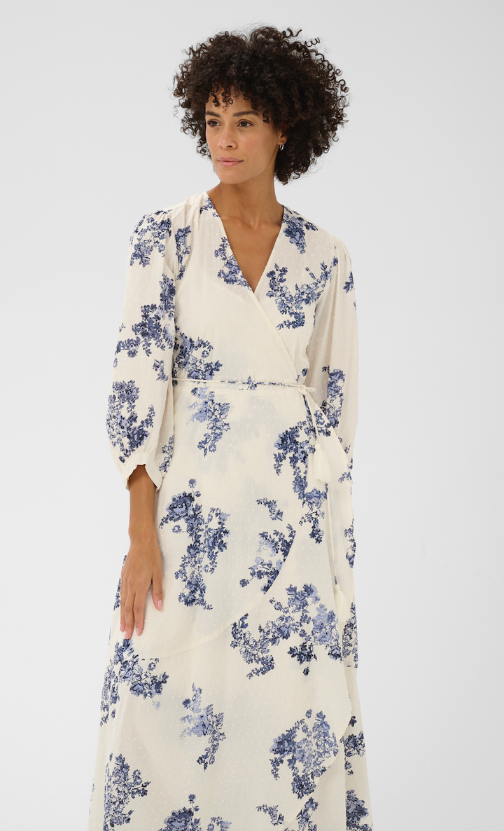 Part Two > Alya Dress Blue Flower