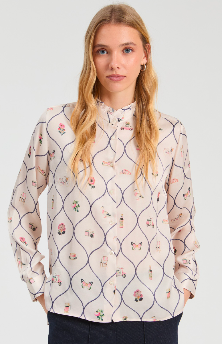 Vilagallo | 33850 Shirt Brasserie Print