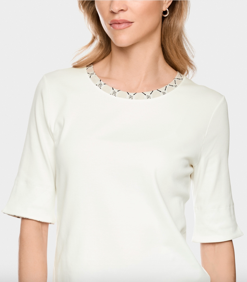 Marc Cain | BS 48.05 J55 Tshirt Off-White