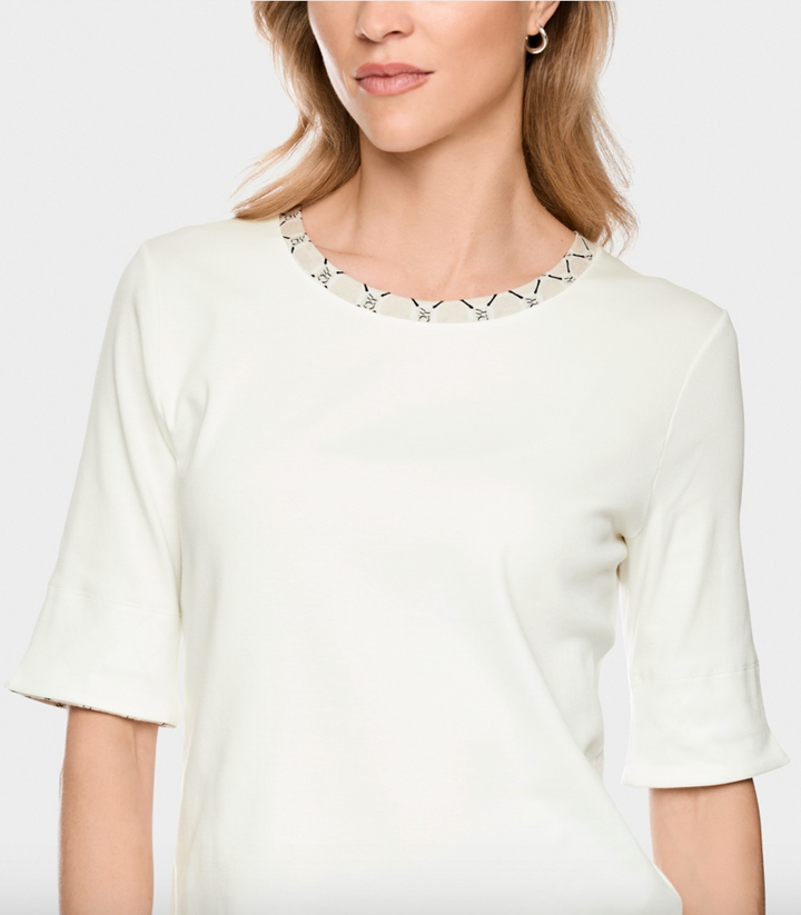 Marc Cain | BS 48.05 J55 Tshirt Off-White