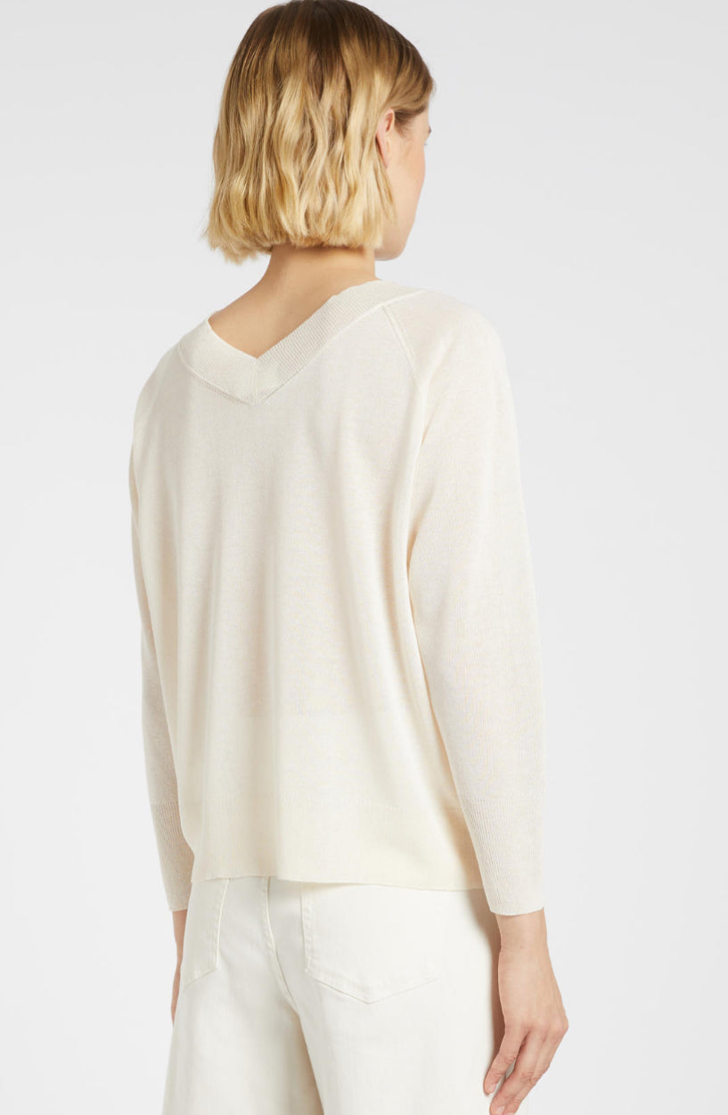 Marella > Tubo Sweater Wool White