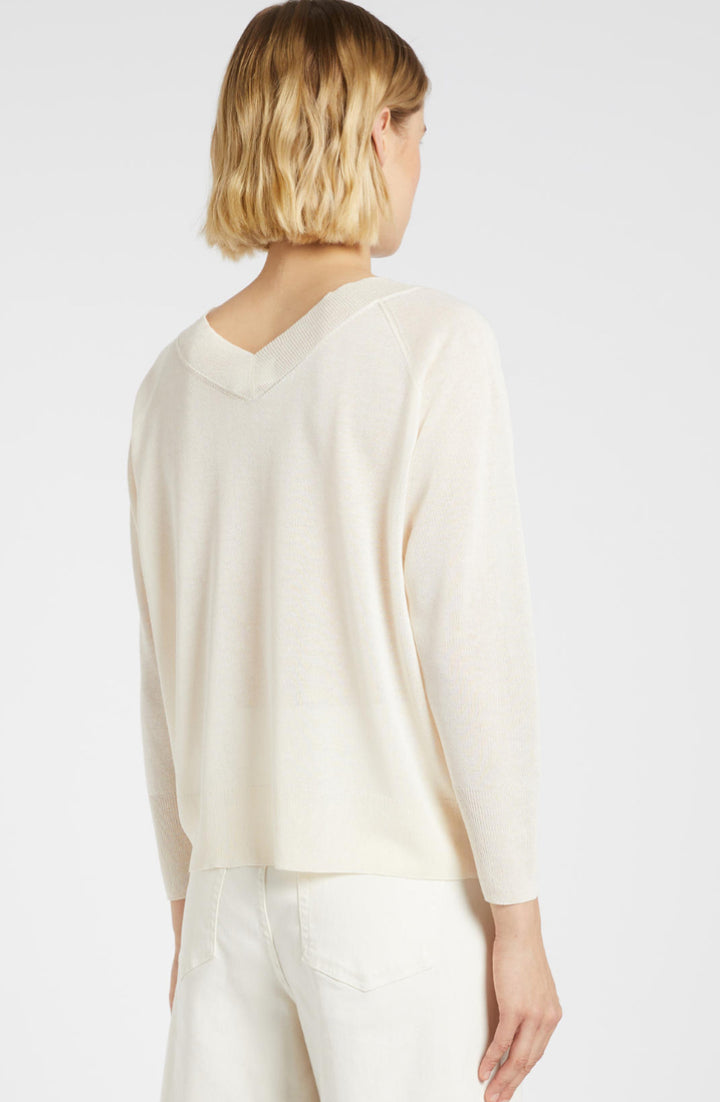 Marella > Tubo Sweater Wool White