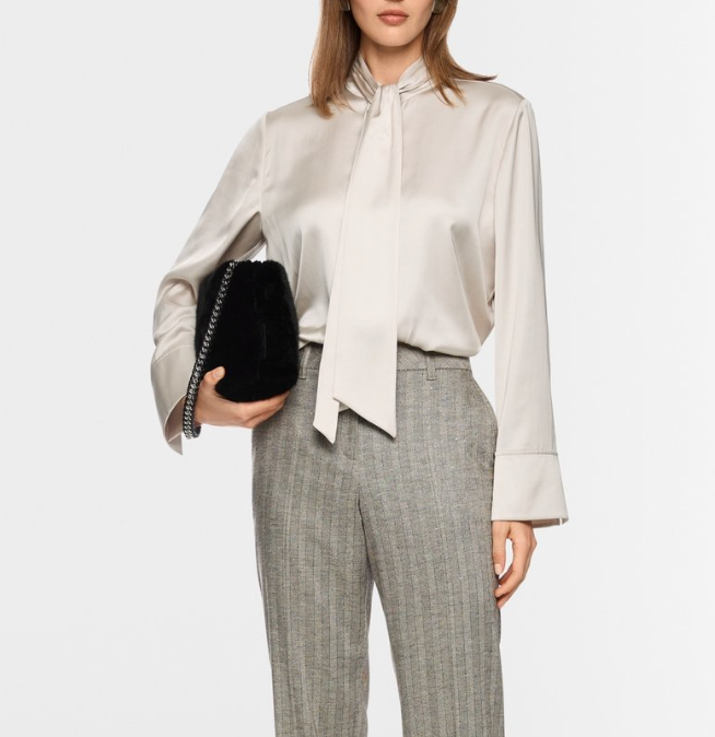 Marc Cain \ ZC 51.20 W25 Blouse Smoke